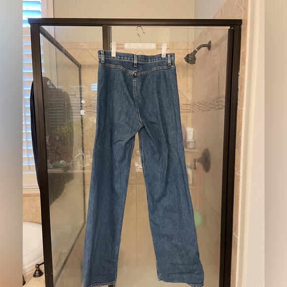 J Brand x Elsa Hosk Jeans Monday Wide-Leg High-Rise Size 28 - Picture 6 of 9